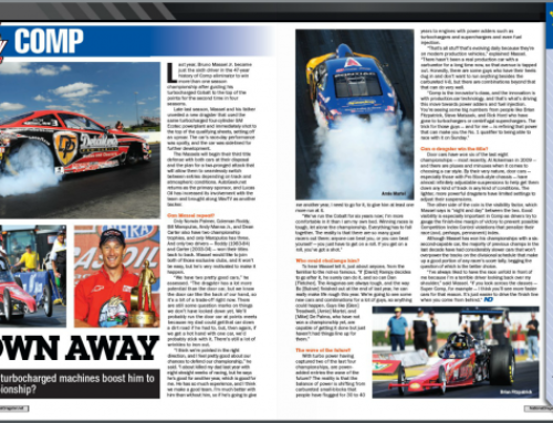 BLOWN AWAY – National Dragster, Issue 3 – Volume 54 – February 8th, 2013